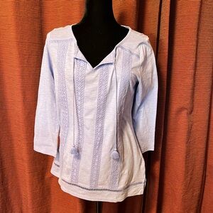 NWT Talbots Long Sleeve blouse